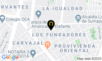 Mapa de Parques Infantiles Ebatec en Bogotá D.C