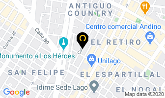Mapa de Parra Meza Sandra Janeth en Bogotá D.C