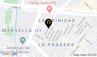 Mapa de Parra Rodríguez Gerardo en Bogotá D.C