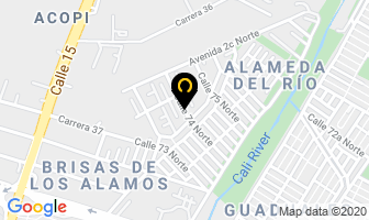 Mapa de Parrilla Bar La Boca en Cali