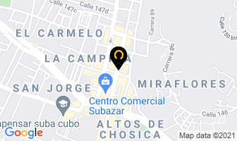 Mapa de Parrilla Gourmet en Bogotá D.C