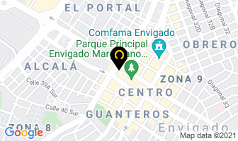 Mapa de Parrilla Y Cata en Medellín