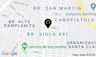 Mapa de Parroquia Nuestra Señora Torcoroma en Cúcuta
