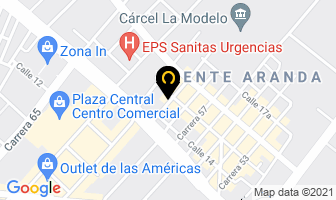 Mapa de Partes Y Acoples Ltda en Bogotá D.C
