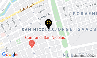Mapa de Partes Y Lujos en Cali