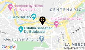 Mapa de Party Fiestas en Cali