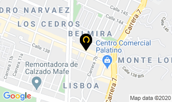 Mapa de Party Kids Ltda. en Bogotá D.C