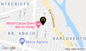 Mapa de Partytex en Barranquilla