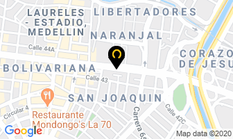 Mapa de Pasacintas San Juan en Medellín