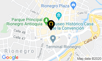 Mapa de Pasaje Comercial Camino Verde en Rionegro