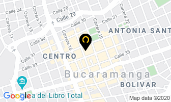Mapa de Pasaje Comercial Centro Plaza en Bucaramanga