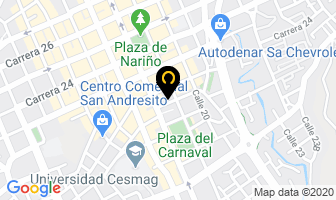 Mapa de Pasaje Comercial La Merced en Pasto