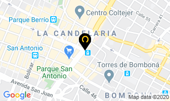 Mapa de Pasaje Comercial San Jose en Medellín