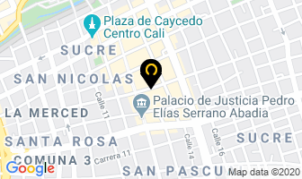Mapa de Pasaje Zamoraco en Cali