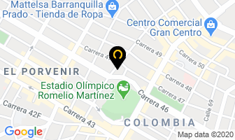 Mapa de Pasarela Show en Barranquilla