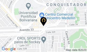 Mapa de Pasarella en Medellín