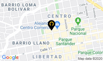Mapa de Paseo Comercial San Antonio en Cúcuta