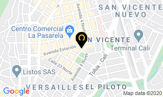 Mapa de Pasta Gourmet en Cali