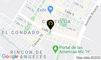 Mapa de Pastelería Alcalá en Bogotá D.C
