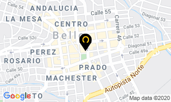 Mapa de Pastelería Como Pastel en Medellín