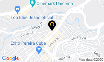Mapa de Pastelería Madrileña en Pereira
