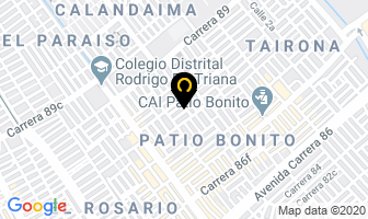 Mapa de Pasteles Gregory en Bogotá D.C