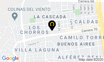 Mapa de Pasteles Tomasa en Cali