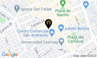 Mapa de Pasto Bordados en Pasto