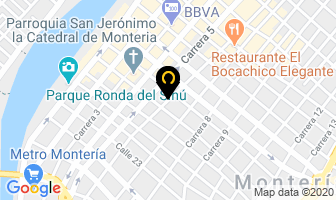 Mapa de Pastrana Gracia Edgar A. en Montería