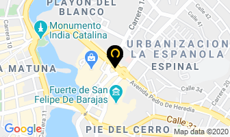 Mapa de Pat Primo en Cartagena