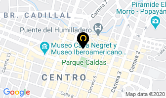 Mapa de Pat Primo en Popayán