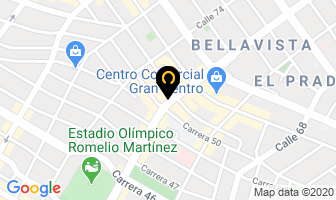 Mapa de Pat Primo en Barranquilla