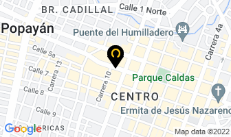 Mapa de Patiño House en Popayán