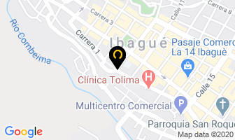 Mapa de Patricia Gonzalez Accesorios en Ibagué