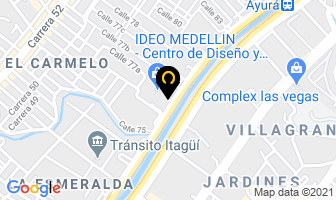 Mapa de Patricia Merizalde en Itaguí