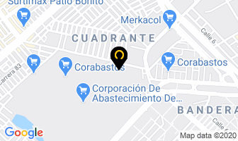 Mapa de Patricia Pinzon en Bogotá D.C