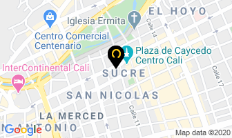 Mapa de Pava Sierra Asociados en Cali