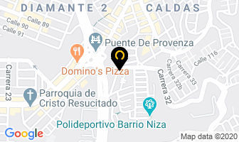 Mapa de Paviacom E.u. en Bucaramanga