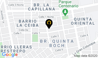 Mapa de Pavimentos Y Construcciones Ltda. en Cúcuta
