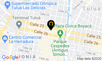 Mapa de Payasito Gomita en Tulua
