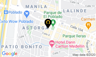 Mapa de Pbt Trading Internacional en Medellín
