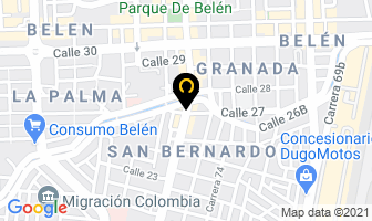 Mapa de Pc Belén en Medellín