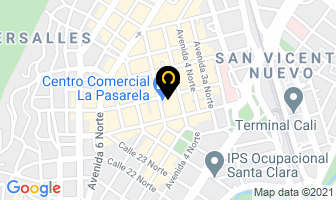 Mapa de Pc Doctor.com en Cali
