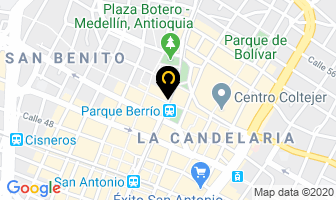 Mapa de Pc La Playa en Medellín