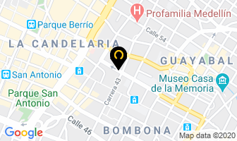 Mapa de P.c madrigal en Medellín