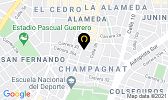 Mapa de Pc Tele@yuda en Cali
