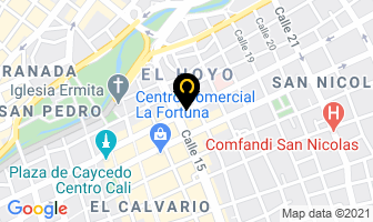 Mapa de Pc Toner Y Cartuchos en Cali