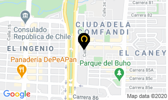Mapa de Pcc Procesadora Colombiana De Carnes en Cali