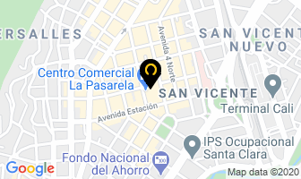 Mapa de Pcdoctor Cali . Com en Cali