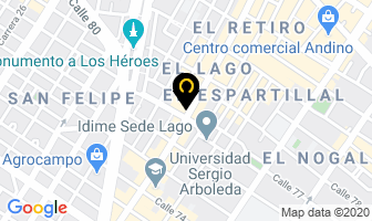 Mapa de Pcmeg@media Ltda en Bogotá D.C